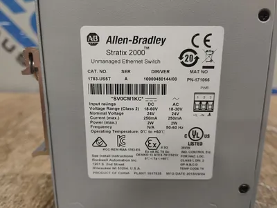 Used Allen-Bradley 1783-US5T Network Switches South Carolina US | ESS Industrial Equipment Sales #330162