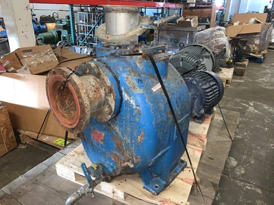 Gorman-Rupp Self Priming Pump 6" with 15hp motor