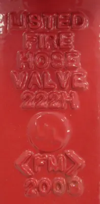 NEW AFC 222H FIRE HOSE VALVE 2-1/2" 25HGS W184379-1 8802333