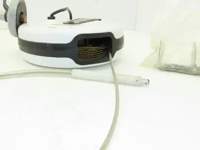 30' Welding Cable Reel Static Grounding Magnetic Stud Clamp 125V 800A