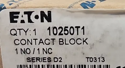 Eaton 10250T1 Pushbutton Contact Block T246179 Loc4C46