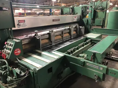 50″ x 113″ Hooper 2 Color Flexo Printer slotter