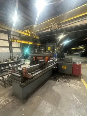20" x 24" HEM MODEL #VT-125HA-1-SS SMART-SAW AUTOMATIC VERTICAL BAND SAW WITH NESTING: YOBRO #24105
