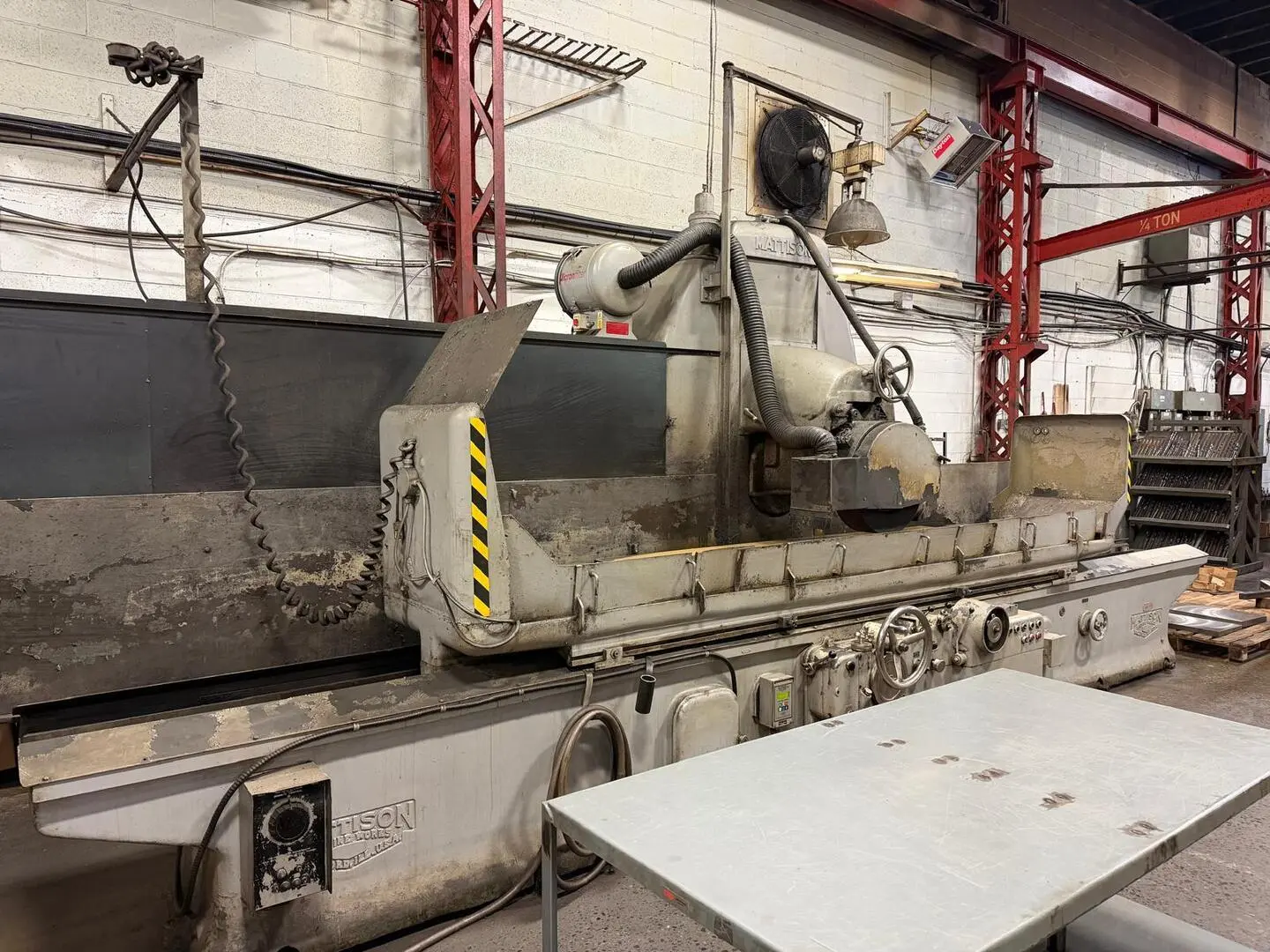 Used MATTISON 24X120 Reciprocating Surface Grinders British Columbia CA | Lenmark #1424609