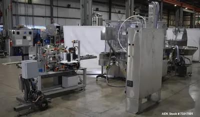 Used CAPMATIC 4A/X-PP-22 Liquid & Paste Complete Packaging Lines Illinois US | Aaron Equipment #87118