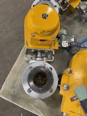 Used EMERSON EMERSON ACTUATOR WITH BALL VALVE Valves/Fittings Pennsylvania US | Global Equipment International, LLC #185882