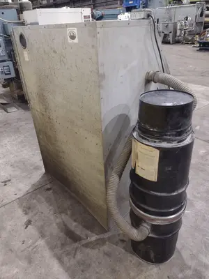 SKAT BLAST DRY BLAST SYSTEM ABRASIVE AIR SAND SHOT BOOTH & DUST COLLECTOR: YOBRO #24818