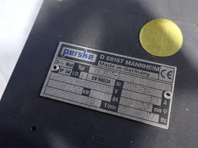Used PERSKE KRS35.72 Motors (misc) Ohio US | HGR 24 #735040