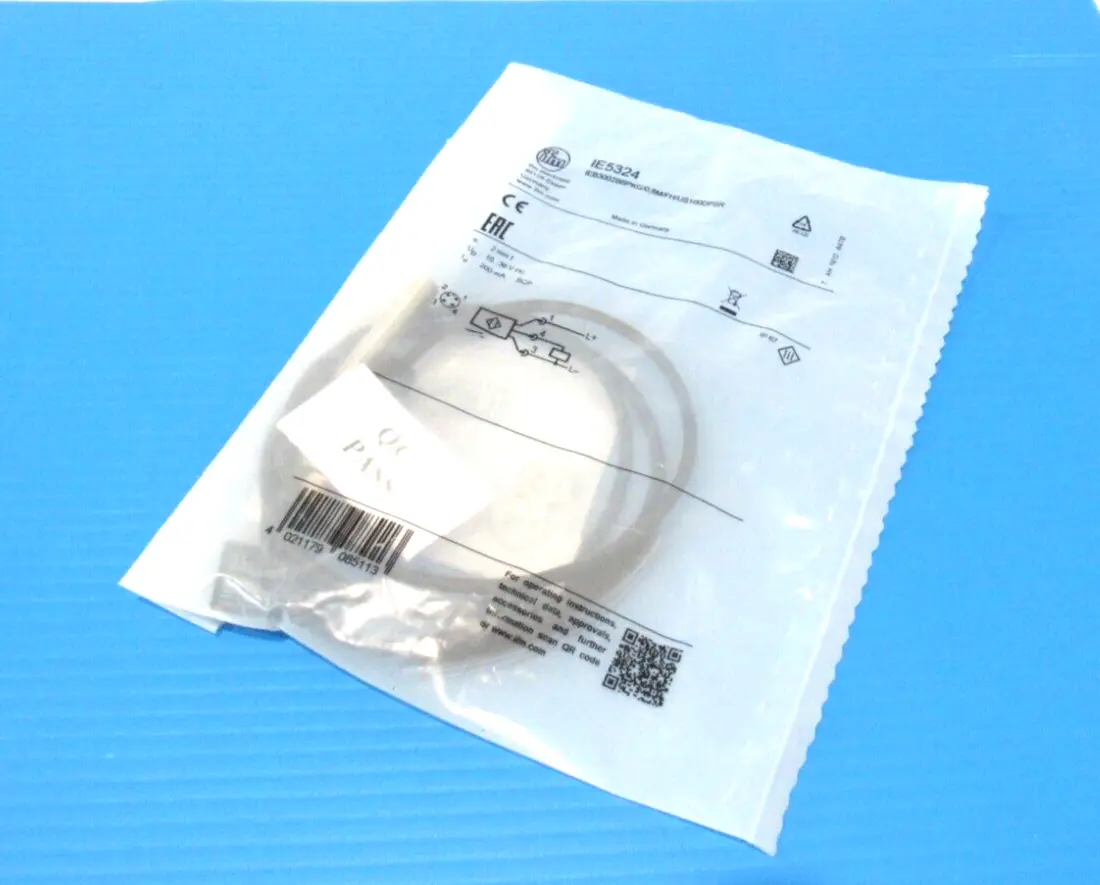 NEW IFM EFECTOR IEB3002BBPKG/0,8M/FH/US100DPSR SENSOR IE5324