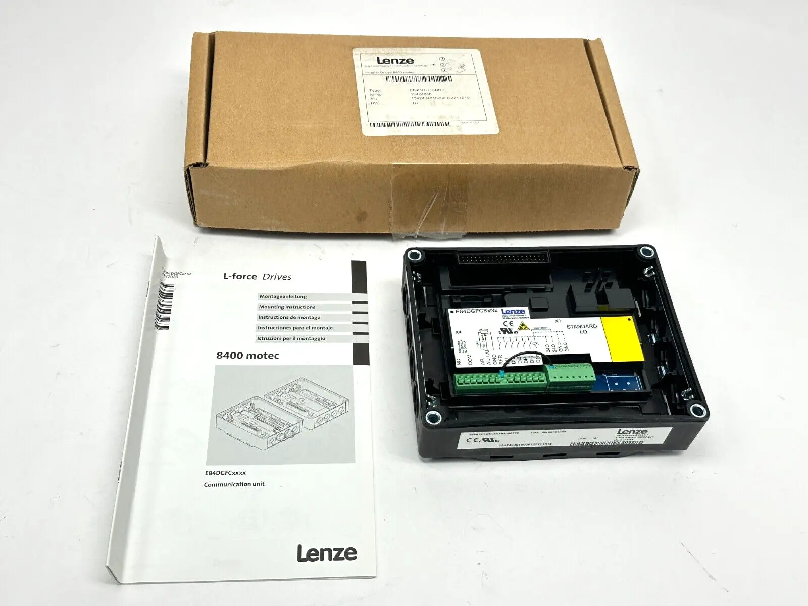 E84DGFCSNNP | Lenze  Inverter Drive 8400 MOTEC - New Other