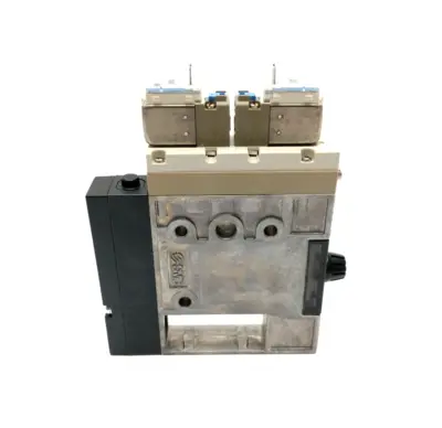 USED SMC HIGH PRESSURE VACUUM GENERATOR W/ VALVE & SWITCH 24VDC