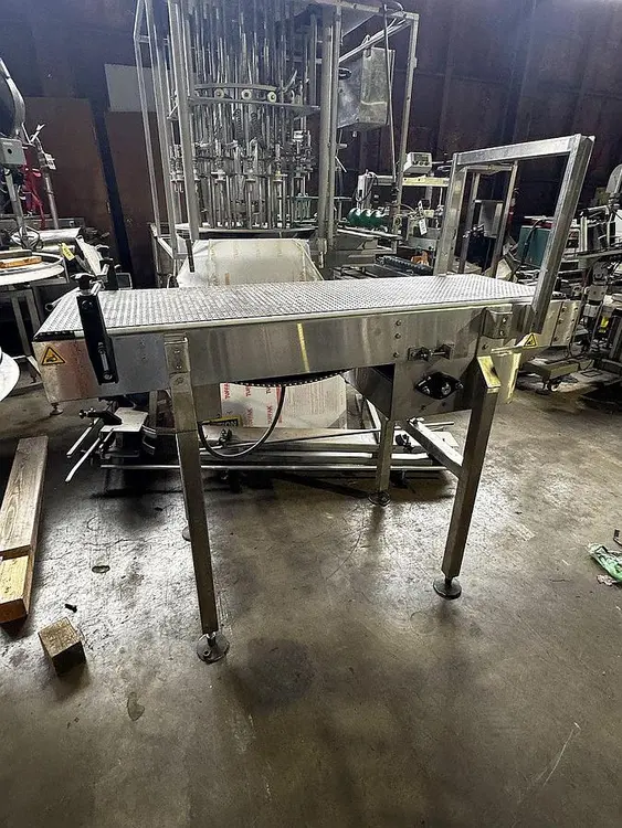Used BEVCO 5' X 18" BELT CONVEYOR Table Top Chain Conveyors Oregon US | Ager Tank & Equipment Co. #1060546