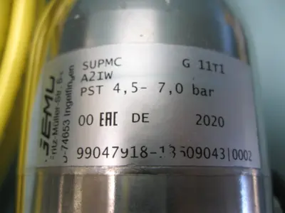 (2) Gemu Sumondo SUPMC Sanitary Actuator for SU Diaphragm Valve 3" Tri-Clamp E8
