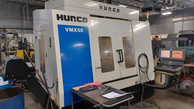 2011 HURCO VMX50-50T Vertical Machining Centers | AMS Automation, Inc (1)