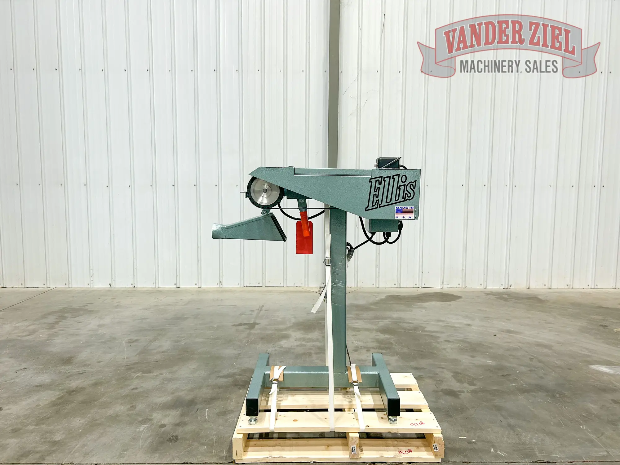 New | in-Stock ELLIS 6000 Wide Belt Sanders Michigan US | Vander Ziel Machinery Sales #480050