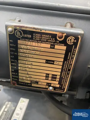 USED Cincinnati Fan .75 HP Cincinnati Fan, Model EBR-75/X1