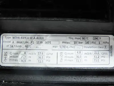 Used GRUNDFOS _UNKNOWN_ Pumps Indiana US | Arrow Industrial #1408625