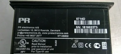 Used PR Electronics _UNKNOWN_ Meters - Misc South Carolina US | Palmetto Automation #1166329