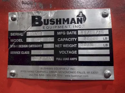 USED BUSHMAN 624-SL
