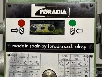 Used 1991 FORADIA GR 50/1200 Radial Drills NL | Mach 4 Metal #1377387