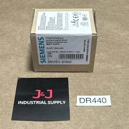 NEW SIEMEMS 3RH1911-2HA22