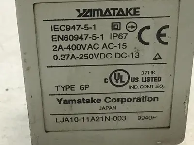 USED YAMATAKE LJA10-11A21N-003