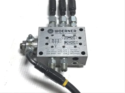 WOERNER VPB-B Hydraulic Valve Manifold Progressive Lubrication Distributor
