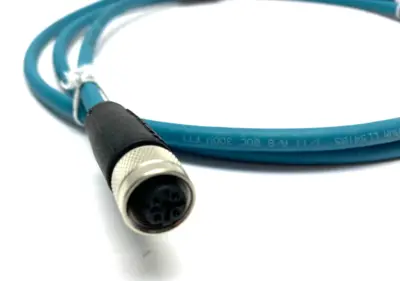 New | in-Stock Balluff Double-Ended Cordset RJ45 to M12 PLC Ethernet Equipment Michigan US | Maverick Industrial Sales #1483239