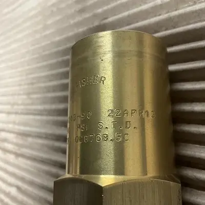 Dresser Rand Valve Relief PN W63792