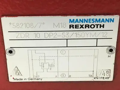 USED REXROTH ZDR 10 DP2-53/150YM/12