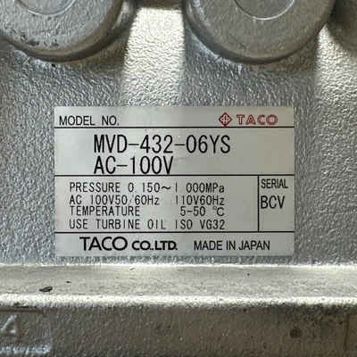 NEW TACO Co MVD-432-06YS AC-100V