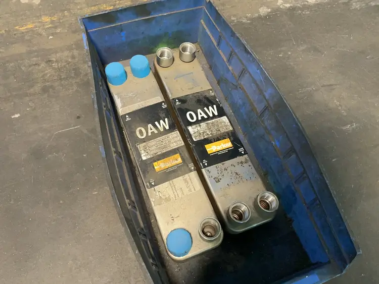 Used PARKER OAW B8T10 Heat Exchangers Ohio US | HGR 24 #1358946