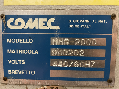 USED COMEC MMS-2000,