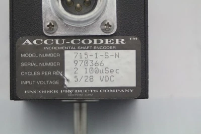Used Accu Coder 715-1-S-N Encoders California US | Davliegogo LLC #1707661