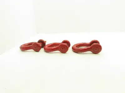 Crosby WLL9-1/2T Lifting Shackle with 1-1/4" Pin Lot of 3