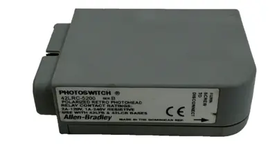 ALLEN BRADLEY 42LRC-5200 PHOTOSWITCH SER.B 42LRC5200 NEW, SURPLUS