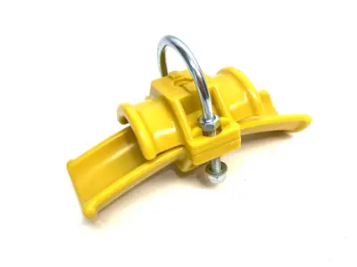 USED ABICOR BINZEL ROBOTIC TORCH CABLE SUPPORT HANGER