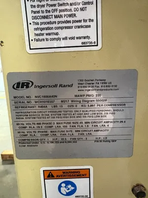 INGERSOLL-RAND IRN200H-2S Compressors | ESS Industrial Equipment Sales (16)