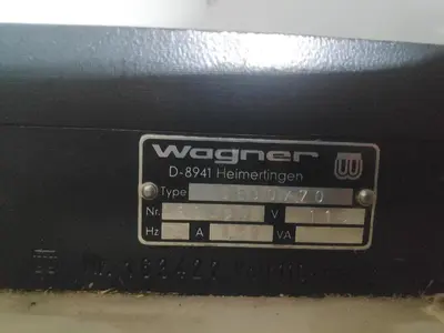 WAGNER ELECTROMAGNETIC CHUCK