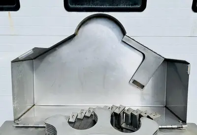 USED URSCHEL 10 STATION SEMI-AUTOMATIC ROTATING ONION SLICER