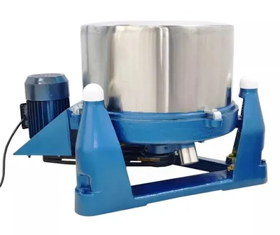 NEW: Chinese 20 x 11 perforate basket laundry centrifuge, 304SS.