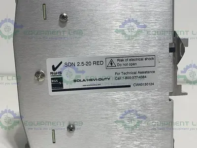 NEW SOLA HEVI- DUTY SDN 2.5-20 RED REDUNDANCY POWER SUPPLY MODULE,24VDC