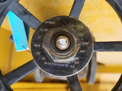 1" Class 150 Gate Valve API 602