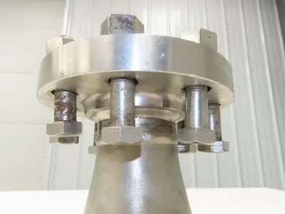 Enlin 304L Stainless Butt-Weld Concentric Pipe Reducer 4x3" Flanged Class 300