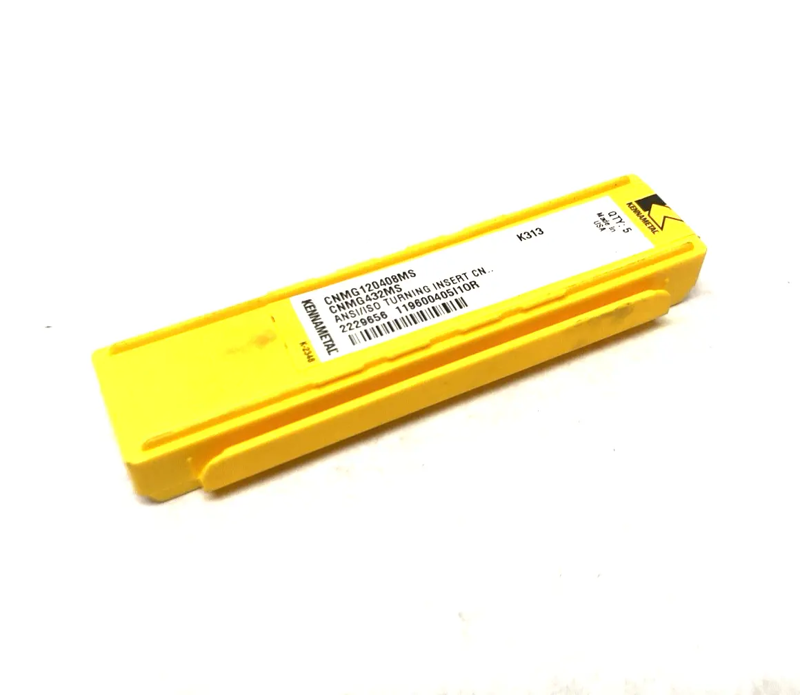 NEW KENNAMETAL KENLOC™ INSERTS, NEGATIVE, C-STYLE CNMG120408MS