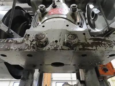 Walsh No 65 Ton Geared Mechanical Punch Press 6" Stroke 10" Throat 7.5Hp 3Ph