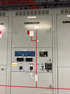 25kV Switchgear Lineup 1200A w/ Power Vac Breaker VB1 27.0-16-0
