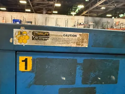 STANLEY VIDMAR CABINET TWO DRAWER STOCK HP-112
