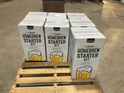 Used LOT OF (7) BREWMASTER 5 GALLON HOMEBREW STARTER KITS Brewing Equipment Michigan US | Miedema Asset Management Group #1580078