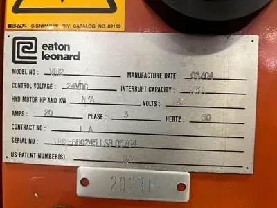 Used 2004 EATON LEONARD VR-12 Pipe, Tube & Bar Benders Georgia US | The Equipment Hub #162927